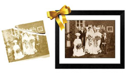 photograph restoration framing Photograph restoration - framing